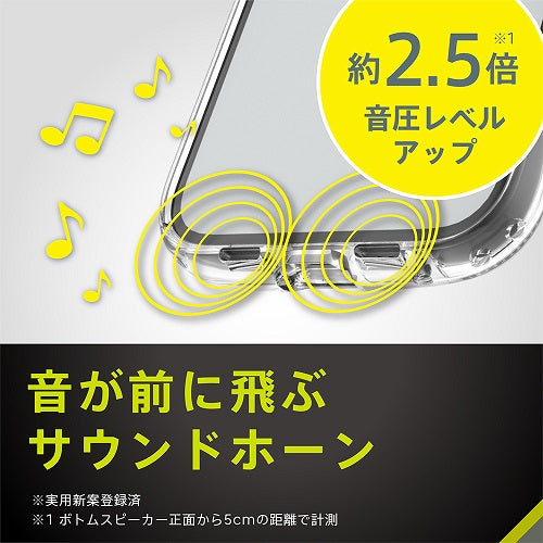 iPhone 16 Pro [LIGHT SHIELD] 衝撃吸収 ハイブリッドクリアケース トリニティ TR-IP24M3-LD-CLCL