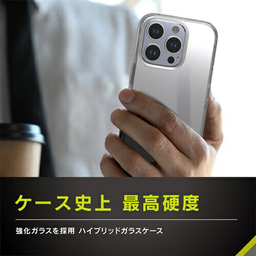 iPhone 16 Pro [GLASSICA] 背面ガラスケース トリニティ TR-IP24M3-CGC-PCCCL