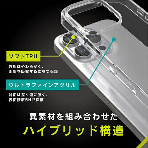 iPhone 16 Pro [GLASSICA] 背面ガラスケース トリニティ TR-IP24M3-CGC-PCCCL