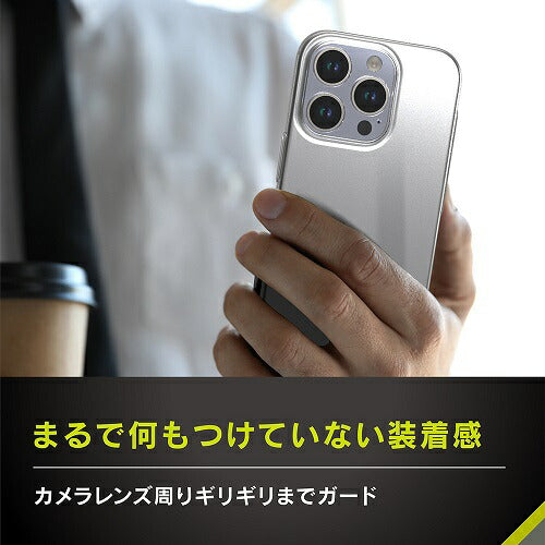iPhone 16 Pro [AIR-REAL INVISIBLE] 超精密設計 極薄軽量ケース トリニティ TR-IP24M3-ARPSL-CL