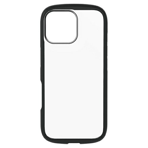 iPhone 16 Pro Max [LIGHT SHIELD] 衝撃吸収 ハイブリッドクリアケース トリニティ TR-IP24L3-LD-CLBK