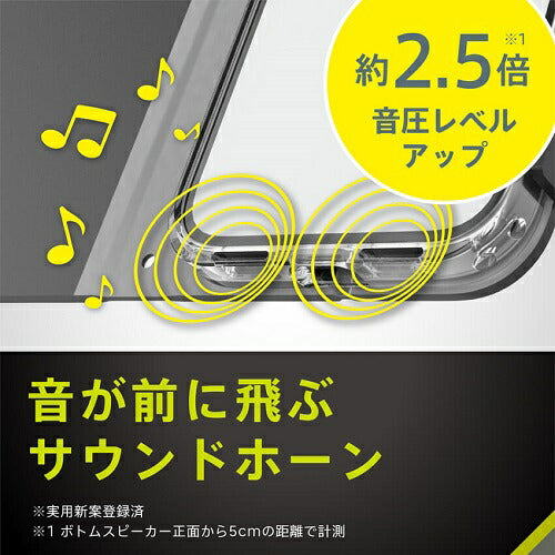 iPhone 16 Pro Max [FlipNote] 耐衝撃フリップノートケース トリニティ TR-IP24L3-FN-SHBK