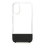 iPhone 16 [FINO] 背面クリアハイブリッドレザーケース トリニティ AM-IP24M2-FI-BK