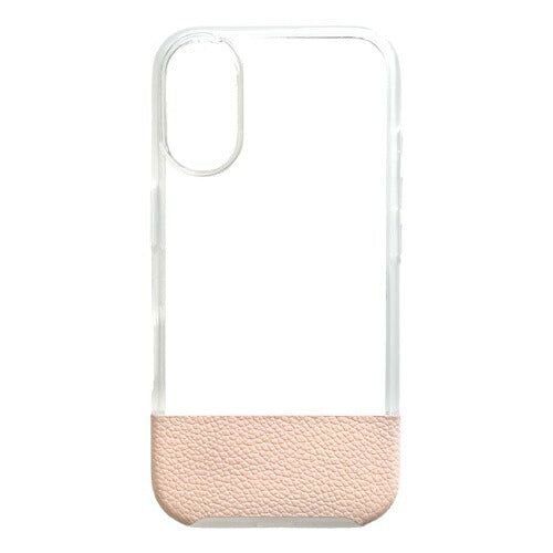 iPhone 16 [FINO] 背面クリアハイブリッドレザーケース トリニティ AM-IP24M2-FI-PK