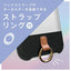 iPhone 16 [FINO Ring] ストラップリング付き 背面クリアハイブリッドレザーケース トリニティ AM-IP24M2-FIR-BK