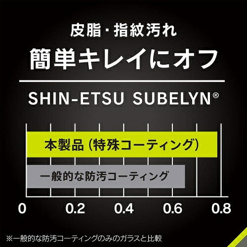 iPhone 16e / 14 / 13 Pro / 13 フルカバー 高透明 画面保護強化ガラス 位置ピタ トリニティ TR-IP25S-GLI-CSCC