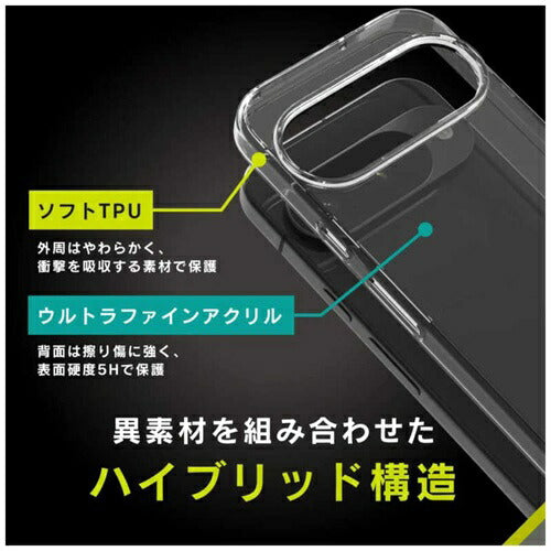 for Pixel [Turtle] ハイブリッドケース Simplism Google Pixel 10 Pro Google Pixel 10 クリア トリニティ TR-PX2510-TT-CL