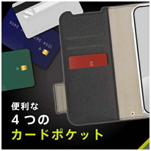 for Pixel [FlipNote] 耐衝撃フリップノートケース Simplism Google Pixel 10 Pro Google Pixel 10 ブラック トリニティ TR-PX2510-FN-SHBK