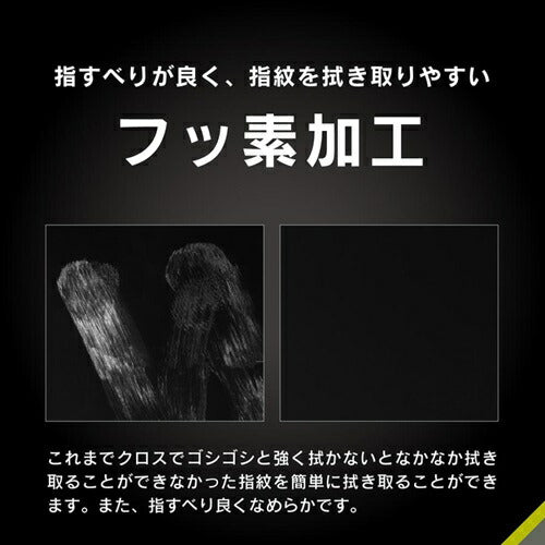 for iPhone [FLEX 3D] 複合フレームガラス iPhone 17 | iPhone 16 Pro クリア/ブルーライトカット高透明 トリニティ TR-IP25M2-G3-B3CCBK