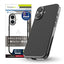 for iPhone [Aegis Solid] 超精密設計フルカバーTPUケース メタリックブラック トリニティ TR-IP25M2-AGSL-CLBK