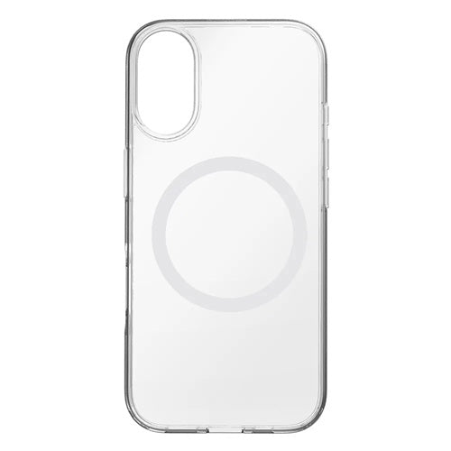 for iPhone [Turtle] MagSafe対応 ハイブリッドクリアケース iPhone 17 ホワイトリング トリニティ TR-IP25M2-TTMS-CLWT