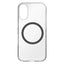 for iPhone [Turtle] MagSafe対応 ハイブリッドクリアケース iPhone 17 ブラックリング トリニティ TR-IP25M2-TTMS-CLBK