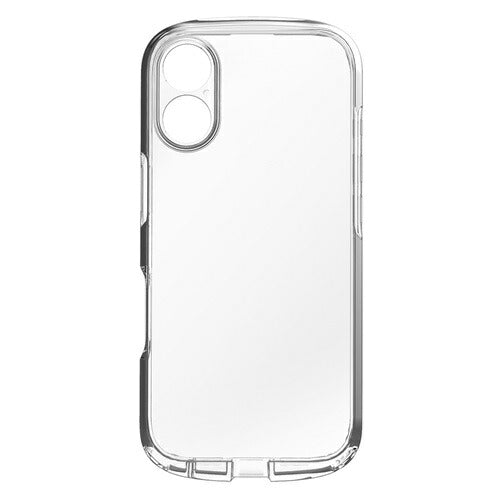 for iPhone [LIGHT SHIELD Solid] 超精密設計 衝撃吸収 ハイブリッドクリアケース iPhone 17 クリア トリニティ TR-IP25M2-LDSL-CLCL