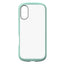 for iPhone [LIGHT SHIELD Solid] 超精密設計 衝撃吸収 ハイブリッドクリアケース iPhone 17 クリア×ミントグリーン トリニティ TR-IP25M2-LDSL-CLMGR