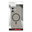 for iPhone [Silky Armor] MagSafe対応 シルキータッチケース iPhone 17 マットクリアブラック トリニティ TR-IP25M2-SA-CLBK
