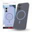 for iPhone [Silky Armor] MagSafe対応 シルキータッチケース iPhone 17 マットクリアブルー トリニティ TR-IP25M2-SA-CLBL