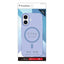 for iPhone [Silky Armor] MagSafe対応 シルキータッチケース iPhone 17 マットクリアブルー トリニティ TR-IP25M2-SA-CLBL