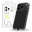 for iPhone [LIGHT SHIELD Solid] 超精密設計 衝撃吸収 ハイブリッドクリアケース iPhone 17 Pro クリア トリニティ TR-IP25M3-LDSL-CLCL