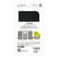 for iPhone [FlipNote] 耐衝撃フリップノートケース iPhone 17 Pro ブラック トリニティ TR-IP25M3-FN-SHBK