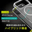 for iPhone [Silky Armor] MagSafe対応 シルキータッチケース iPhone 17 Pro マットクリア トリニティ TR-IP25M3-SA-CL