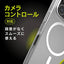 for iPhone [Silky Armor] MagSafe対応 シルキータッチケース iPhone 17 Pro マットクリアブラック トリニティ TR-IP25M3-SA-CLBK