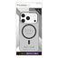 for iPhone [Silky Armor] MagSafe対応 シルキータッチケース iPhone 17 Pro マットクリアブラック トリニティ TR-IP25M3-SA-CLBK