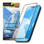 for iPhone [FLEX 3D] 複合フレームガラス iPhone 17 Pro Max クリア/ブルーライトカット高透明 トリニティ TR-IP25L3-G3-B3CCBK