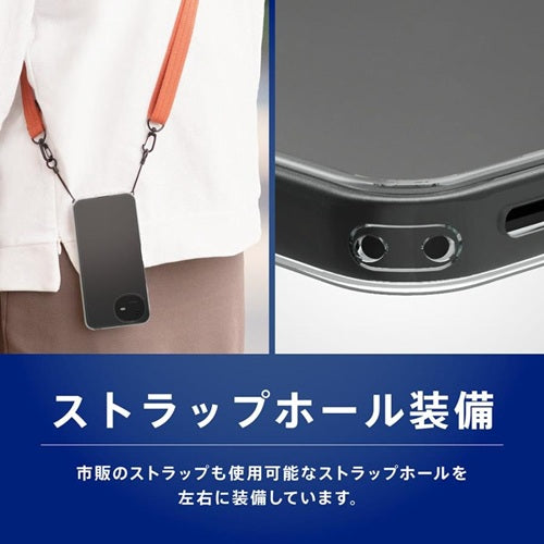 Trinity トリニティ AQUOS wish6 ハイブリッドケース TR-AQ26W-TT-CL クリア 耐衝撃