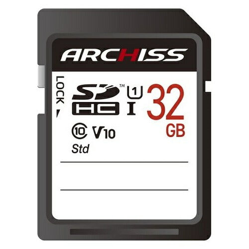 SDHC / SDXC - Standard 32GB アーキサイト AS-032GSD-SU1