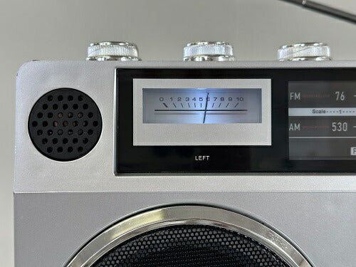 Bluetooth機能搭載 ラジオカセットレコーダー シルバー アイワ GAA4-RCP0001