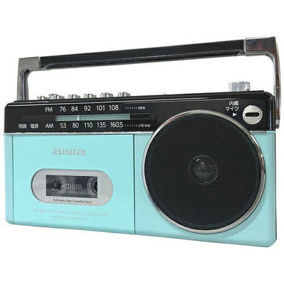 Bluetooth対応 ラジオカセットレコーダー(パステルグリーン) アイワ GAA4-RCP0003(PG)