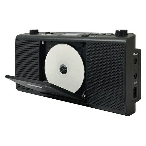 CDラジオ（ブラック） アイワ GAA4-RCD0001-BK