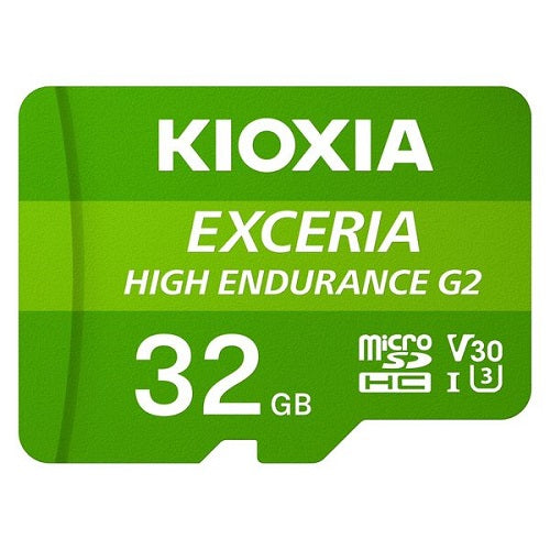 EXCERIA HIGH ENDURANCE G2 高耐久 microSDHC/microSDXC UHS-Iメモリカード 32GB KIOXIA KEMU-B032G