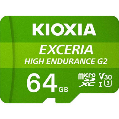 EXCERIA HIGH ENDURANCE G2 高耐久 microSDHC/microSDXC UHS-Iメモリカード 64GB KIOXIA KEMU-B064G