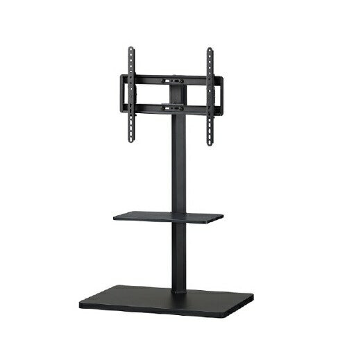 壁寄せテレビスタンド ブラック 朝日木材 WS-MS650-BK