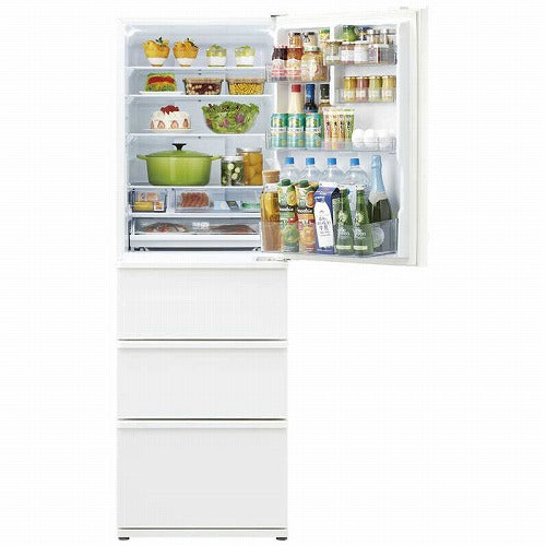 2020年製 AQUA 冷凍冷蔵庫 458L 4ドア 右開きAQR-VZ46J 真ん中冷凍室 