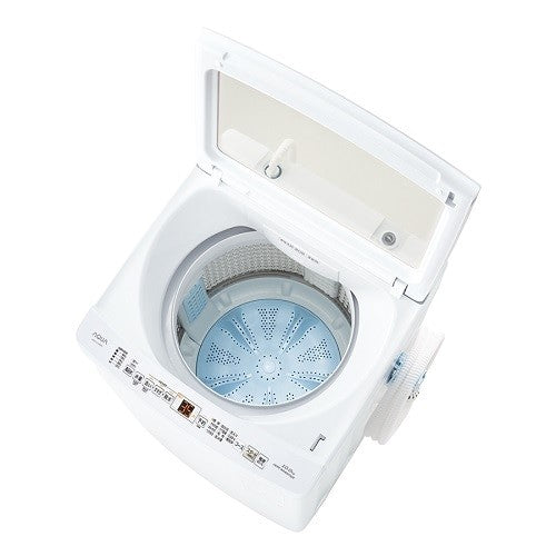 10.0kg 全自動洗濯機 ホワイト アクア AQW-V10R-W