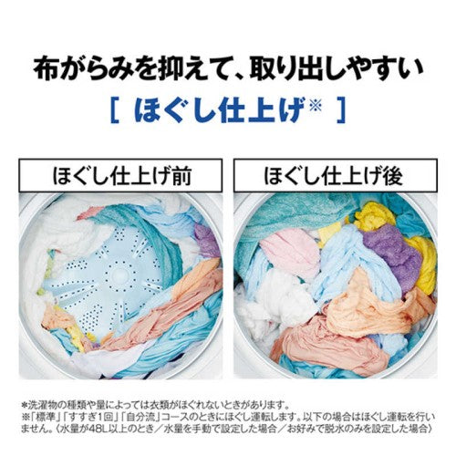 全自動洗濯機 洗濯・脱水7.0kg ホワイト アクア AQW-P7R-W