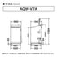 AQUA アクア 全自動洗濯機 7.0kg AQW-V7A-W ホワイト