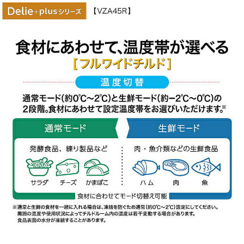 冷蔵庫 4ドア 452L 右開き マットクリアホワイト アクア AQR-VZA45R-W