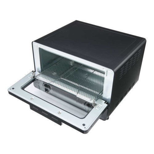 オーブントースター 1200W 4枚焼き ブラック アクア AQT-CS14T-K