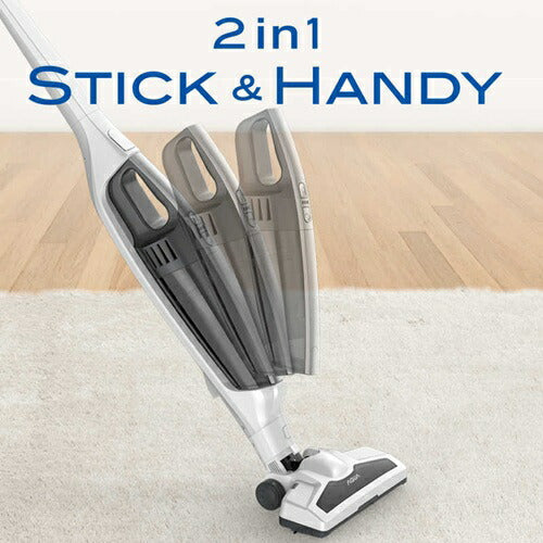 掃除機 コードレス スティック ハンディ クリーナー アクア AQC-ZX1A-W ホワイト LEDライト搭載