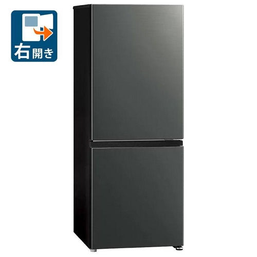 AQUA アクア 2ドア冷蔵庫 SIMPLE+ 201L 右開き AQR-20A-DS ダークグレーシルバー