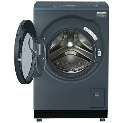 ドラム式洗濯乾燥機 アクア AQW-D×S12A-L(K) まっ直ぐドラム サファイアブラック 左開き 洗濯/乾燥容量:12.0/6.0kg