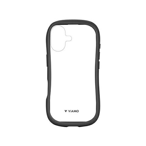 iPhone 16 耐傷・耐衝撃ハイブリッドケース 「ViAMO freely」 ダークグレー MSソリューション LN-IM24VMFGY