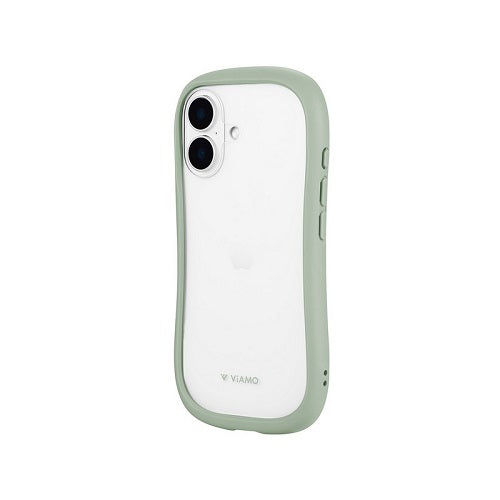 iPhone 16 耐傷・耐衝撃ハイブリッドケース 「ViAMO freely」 ミント MSソリューション LN-IM24VMFGR