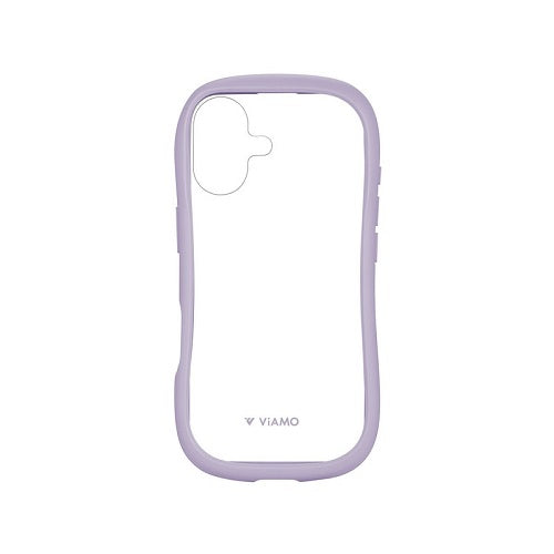 iPhone 16 耐傷・耐衝撃ハイブリッドケース 「ViAMO freely」 ラベンダー MSソリューション LN-IM24VMFPP