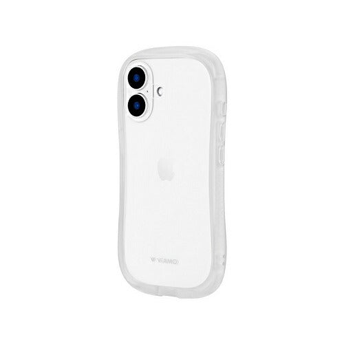iPhone 16 耐傷・耐衝撃ハイブリッドケース 「ViAMO crystal」 クリアマット MSソリューション LN-IM24VMCRM