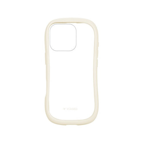 iPhone 16 Pro 耐傷・耐衝撃ハイブリッドケース 「ViAMO freely」 ミルクホワイト MSソリューションズ LN-IP24VMFWH