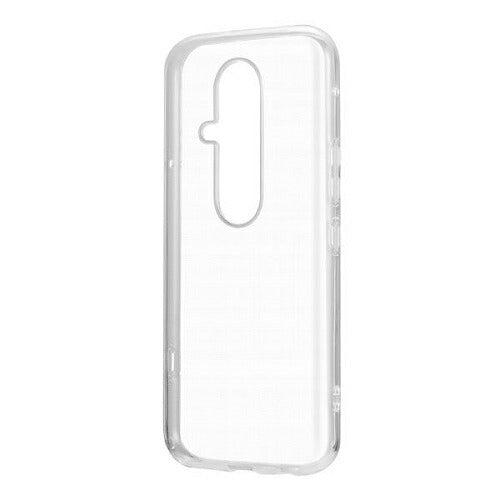 らくらくスマートフォン F-53E ソフトケース 「UTILO Soft」 クリア MSソリューションズ LN-24WR1CSTCL